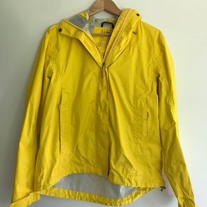 LL Bean Yellow Raincoat
